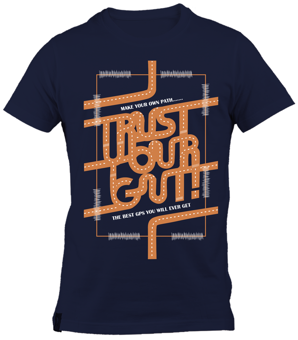 Trust Your Gut -Royal Blue