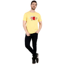 Load image into Gallery viewer, Binge watch Yellow T-shirt