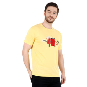 Binge watch Yellow T-shirt