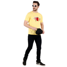 Load image into Gallery viewer, Binge watch Yellow T-shirt