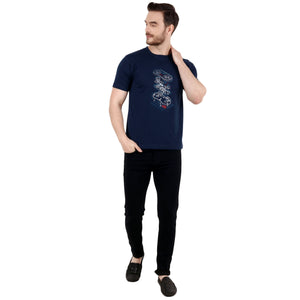 Retro controller Blue T-shirt