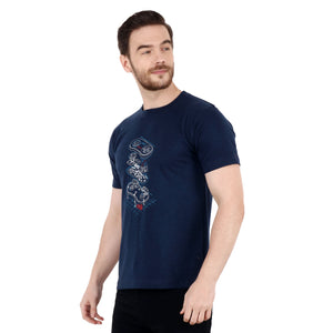 Retro controller Blue T-shirt